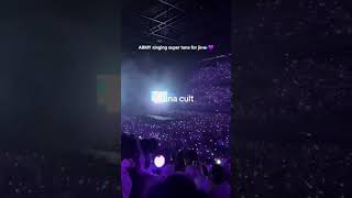 Download lagu ARMY Singing Super Tuna for Jin 🐟💜 (So Soft & Magical) #BTS #Jin #shorts mp3