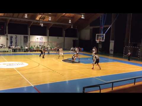 Bellini Gorle - Bluorobica Bergamo, azioni e canestri