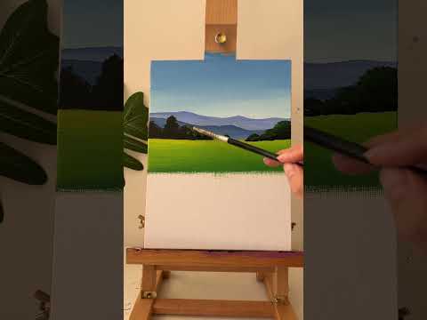 #art #painting #howtopaint #landscapepainting #acrylicpainting