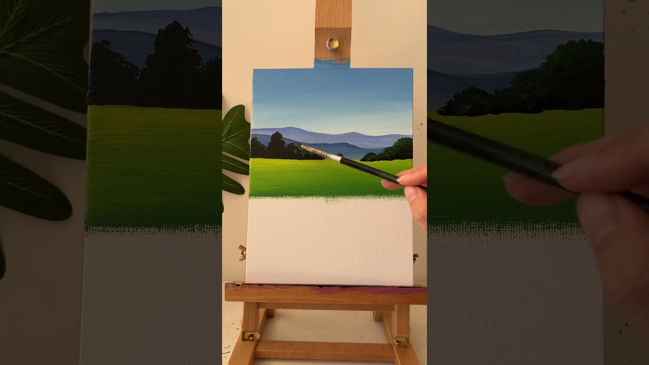 #art #painting #howtopaint #landscapepainting #acrylicpainting