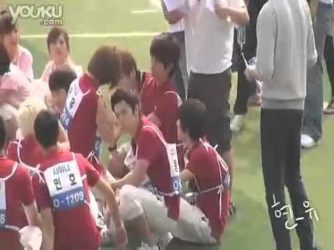 [Fancam]100914  Idol Sport Day - OnJong