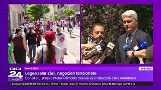 Legea salarizării, la Cotroceni. Burnete: Ministerul Muncii va publica cât de curând proiectul