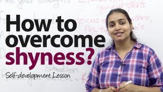 How to overcome shyness  with strangers? Public speaking &amp; personality development video.