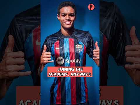 Will Ronaldinho’s SON make it at Barcelona? 🤔