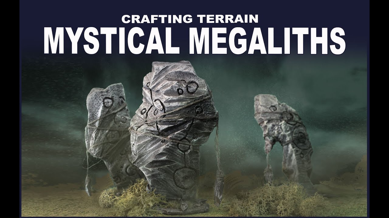 How to craft mysterious megalithic structures - a simple terrain project