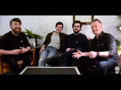 Fatherson interview with Vic Galloway at Post Electric Studio, Edinburgh
