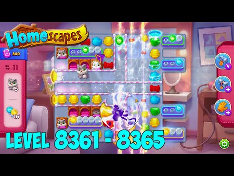 Homescapes level 8361 8362 8363 8364 8365 🏡 Gameplay Walkthrough (Android, iOS) Playrix