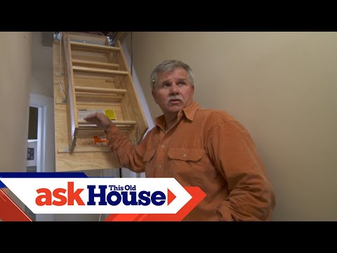 How to Replace a Pull-Down Attic Staircase | Ask This Old House