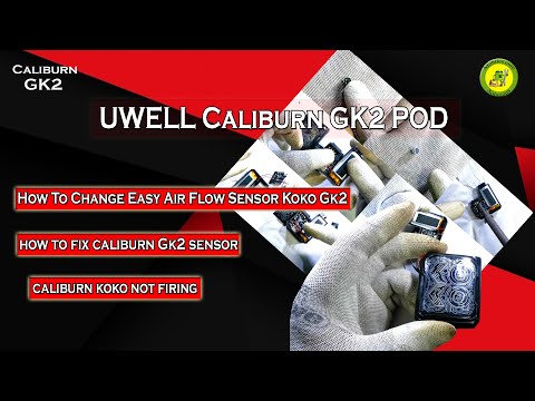 How To Change Easy Air Flow Sensor Koko Gk2 | How To Fix Caliburn Gk2 Sensor |  KOKO GK2 Not Firing