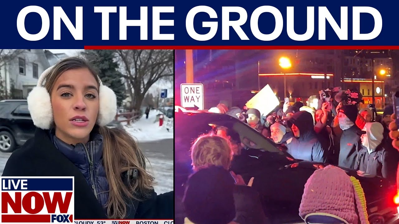 Minneapolis ICE protests: Demonstrators clash with ICE