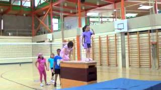 Balspel vangen gooien