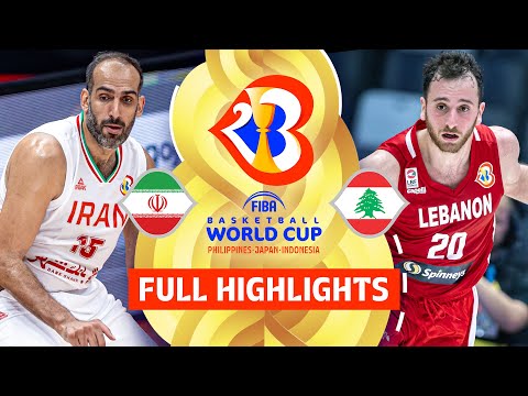 Iran 🇮🇷 vs Lebanon 🇱🇧 | Full Game Highlights | FIBA Basketball World Cup 2023