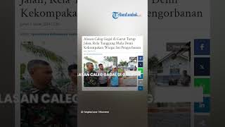 Alasan Caleg Gagal di Garut Tutup Jalan, Rela Tanggung Malu Demi Kekompakan Warga: Ini Pengorbanan