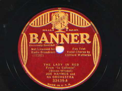The Lady In Red by Joe Haymes and his Orchestra,1935
