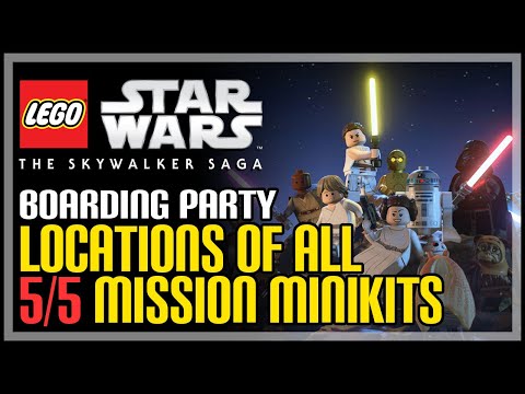 All Boarding Party Minikits LEGO Star Wars The Skywalker Saga