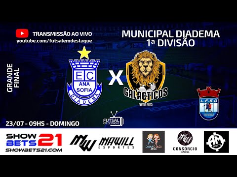 ANA SOFIA X GALACTICOS - MUNICIPAL DIADEMA #futsalemdestaque