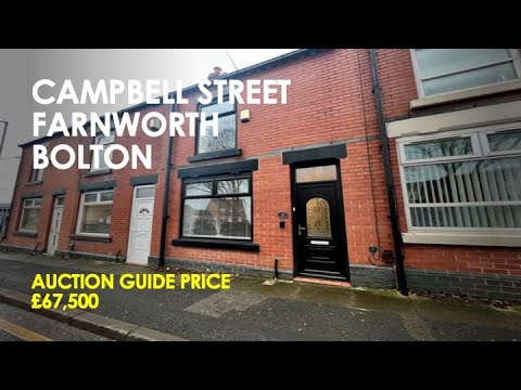 SOLD - Campbell Street, Farnworth, Bolton | Auction Guide Price £67,500