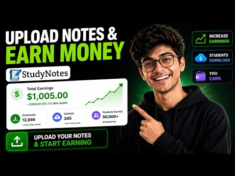 StudyNotes: Sell Notes & Earn