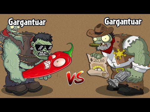 Tournament All Gargantuar Zombies - Who Will WIn? - Pvz 2 Zombie vs Zombie