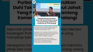 Purbaya Emosi! Tak Terima Disebut Penjahat: 