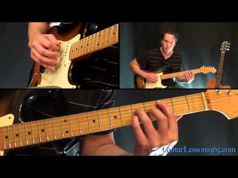 How to play Californication - Red Hot Chili Peppers - All Rhythm Guitar Parts