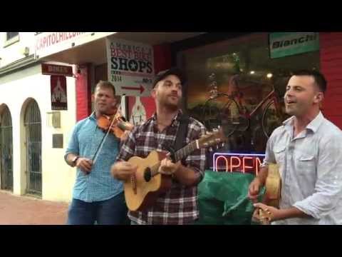 Justin Trawick sings Whitney Houston to people on the street in DC