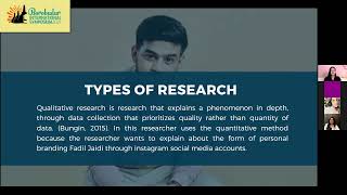 Student Presentation in International Academic Conference BIS-MAS 2021