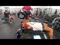 Coach Bill shows how we do Flat dumbbell presses
