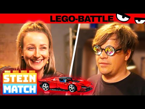 Video Thumbnail: LEGO-Duell: Spiegelverkehrt und in Handschellen | STEINMATCH