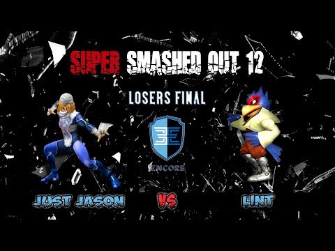 Super Smashed Out 12 - Just Jason Vs. lint - Losers Final
