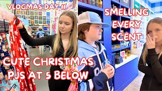 SCENT OVERLOAD | 5 BELOW CHRISTMAS PJ'S | CRUMBL (bug in the box?) | Vlogmas Day 11 | Family 5 Vlogs