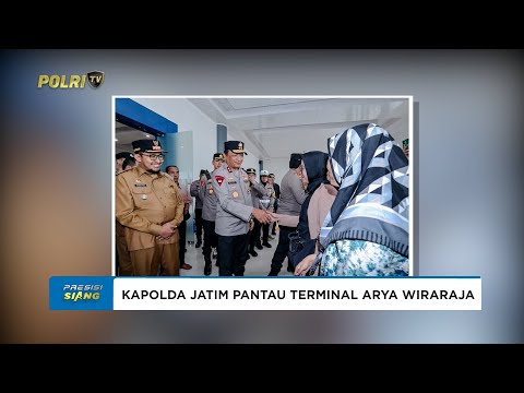 KAPOLDA JATIM PANTAU TERMINAL ARYA WIRARAJA SUMENEP