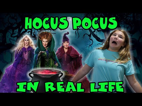 Hocus Pocus 2 In Real Life Rewind! The Sanderson Sisters Are Living In Our Woods