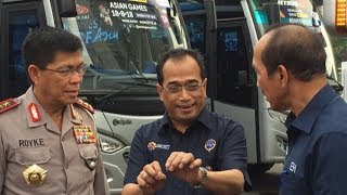 Total Berkontribusi dalam Asian Games, Menteri Perhubungan Berikan 300 Bus pada Penyelenggara
