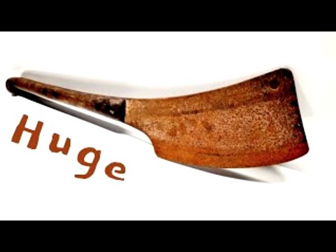 Rusty Antique Cleaver Restoration @reborntools