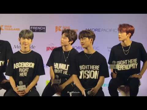 [FANCAM] 180930 M&G THE BOYZ #KCON2018THAILAND