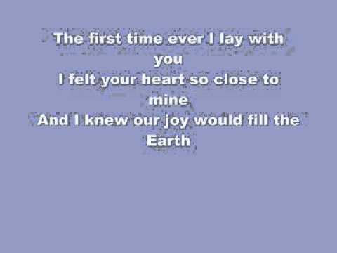 Leona Lewis - First Time Ever I Saw Your Face Instrumental with Lyrics.