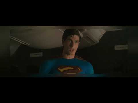 Superman rescata un avión de pasajeros
