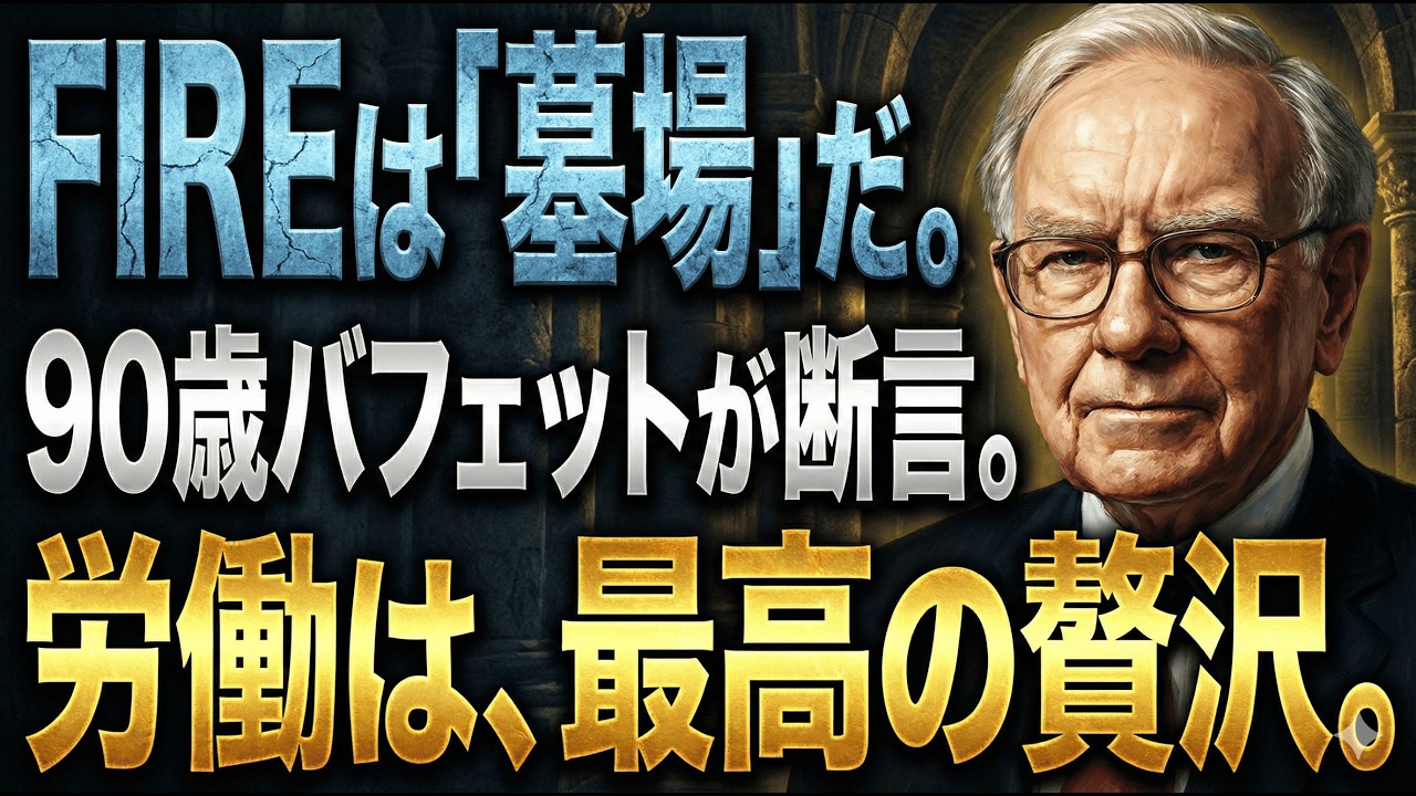 【賢者は辞めない】真の富裕層が恐れるのは「貧乏」ではない、「社会から不要とされること」。億万長者がFIREを否定する理由。早期リタイアで後悔する人が失う「本当の報酬」とは？