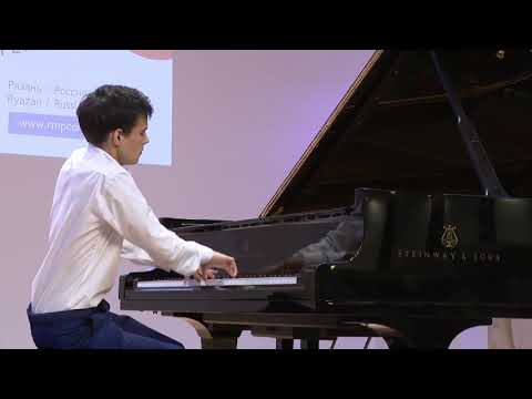 1st round Daniil Umnov 1st International Russian Music Piano Competition, Ryazan, 2019