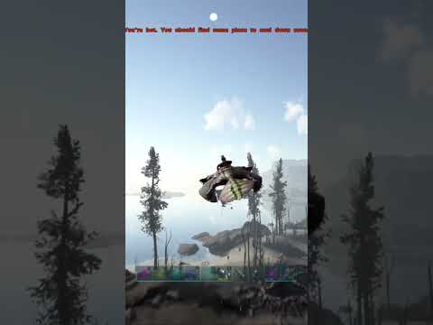 Unexpected Lift #ark #fjordur #arksurvivalevolved #maewing