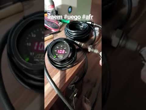 AEM UEGO test run