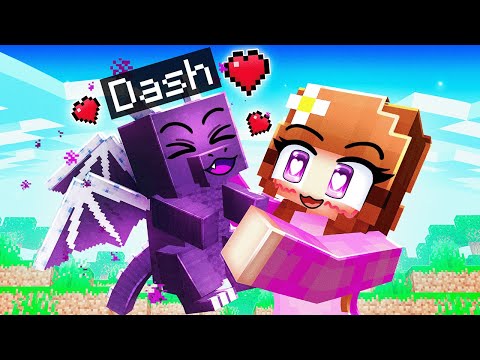 Playing as a BABY DRAGON In Minecraft!