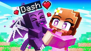 Playing as a BABY DRAGON In Minecraft!