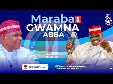Dauda Kahutu Rarara (MARABA GWAMANA ABBA) Official Music 2025