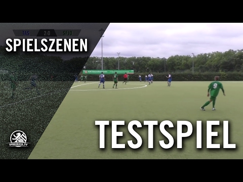 SV Tasmania Berlin – SF Johannisthal (Testspiel) - Spielszenen | SPREEKICK.TV