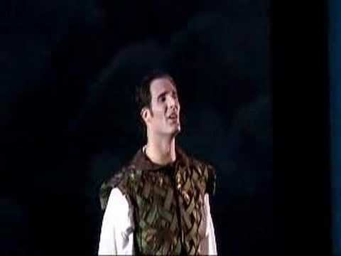 James Valenti sings Romeo's tender goodnight, End of Act 2