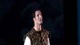 James Valenti sings Romeo's tender goodnight, End of Act 2