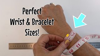 How to measure wrist & bracelet sizes! Perfect bracelets every time + tips for a secure knot 