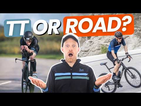 Road Bike vs Tri Bike on Steep Hills! thumbnail